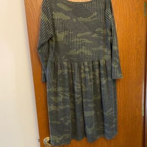 Camo Print Dress